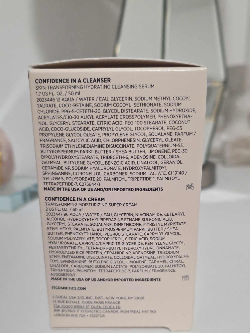 NIB IT Cosmetics Your Ultimate Hydrate wiith Confidence Set 4 Pcs - Picture 3 of 10